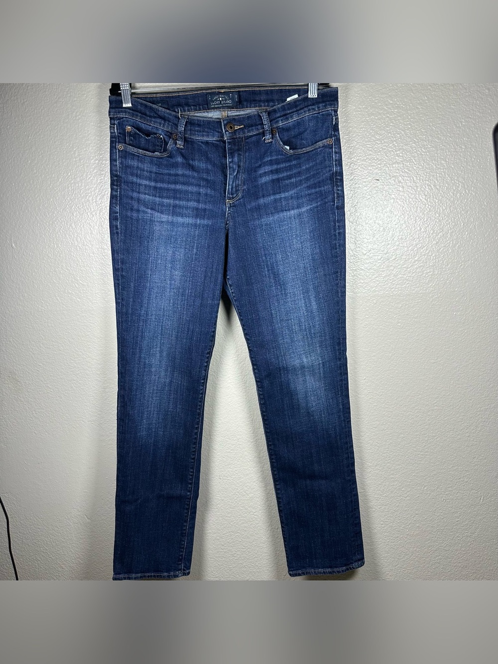 Lucky Brand Sweet straight Classic Dark Blue Women's Jeans SZ:14/32